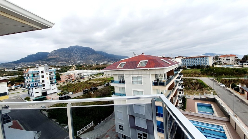 اطلالة بحر - مجمع انيق -دوبلكس 2 غرفة وصالة -في كاستل / الانيا