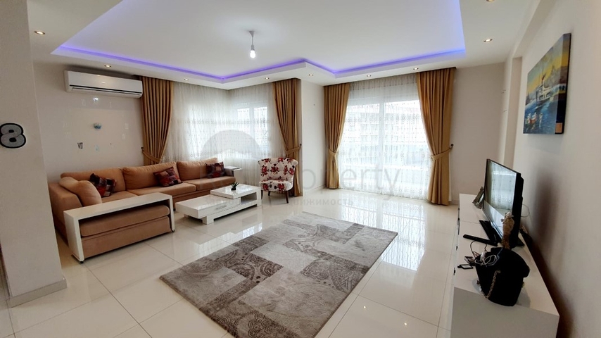 اطلالة بحر - مجمع انيق -دوبلكس 2 غرفة وصالة -في كاستل / الانيا