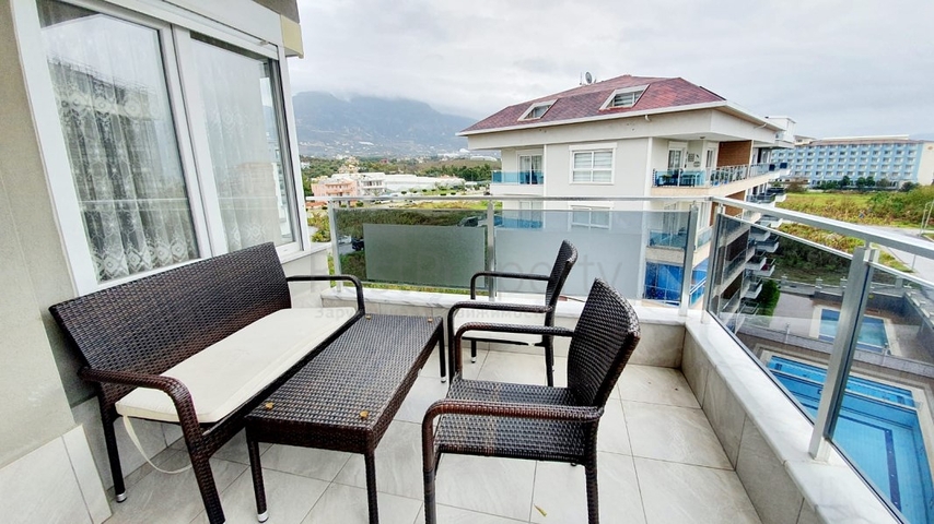 اطلالة بحر - مجمع انيق -دوبلكس 2 غرفة وصالة -في كاستل / الانيا