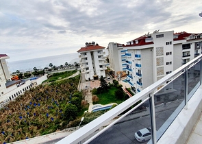 اطلالة بحر - مجمع انيق -دوبلكس 2 غرفة وصالة -في كاستل / الانيا