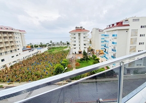 اطلالة بحر - مجمع انيق -دوبلكس 2 غرفة وصالة -في كاستل / الانيا