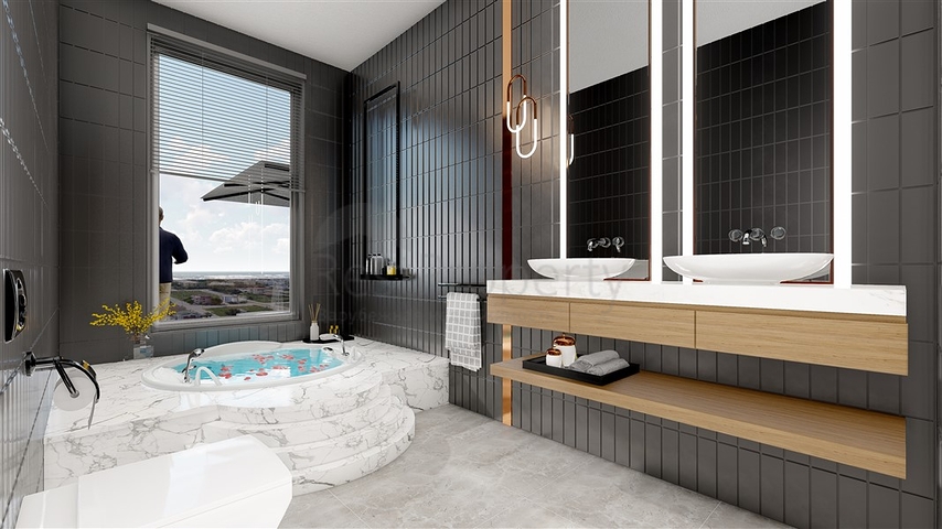 فلل مستقلة قريبة من البحر - مسبح خاص -في كوناكليه / الانيا 