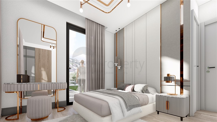 فلل مستقلة قريبة من البحر - مسبح خاص -في كوناكليه / الانيا 