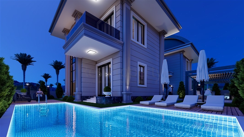 فلل مستقلة قريبة من البحر - مسبح خاص -في كوناكليه / الانيا 