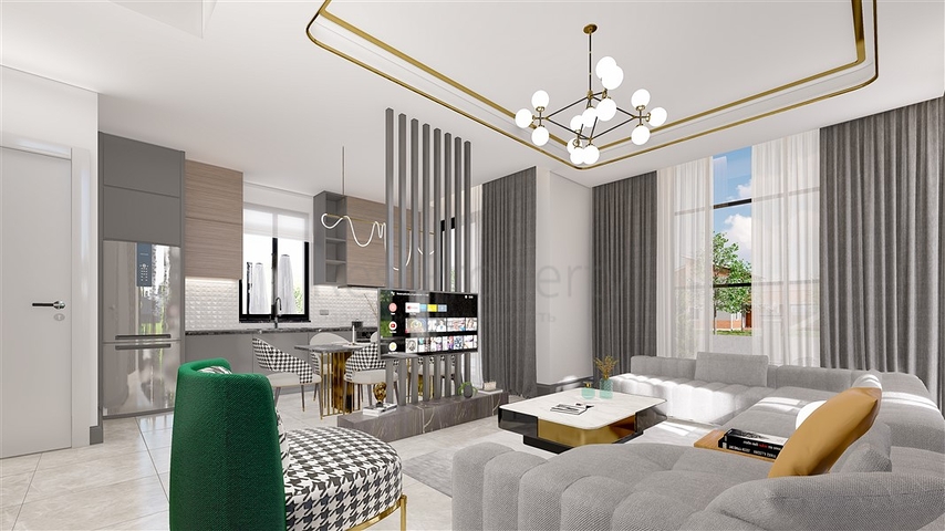 فلل مستقلة قريبة من البحر - مسبح خاص -في كوناكليه / الانيا 