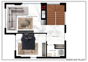 فلل مستقلة قريبة من البحر - مسبح خاص -في كوناكليه / الانيا 