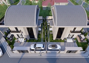 فلل مستقلة قريبة من البحر - مسبح خاص -في كوناكليه / الانيا 