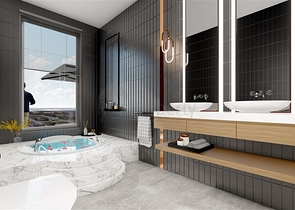 فلل مستقلة قريبة من البحر - مسبح خاص -في كوناكليه / الانيا 