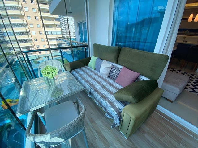 مجمع فاخر - شقة مفروشة -1+1 - في مهموتلار / الانيا 