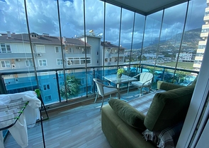 مجمع فاخر - شقة مفروشة -1+1 - في مهموتلار / الانيا 