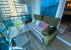 مجمع فاخر - شقة مفروشة -1+1 - في مهموتلار / الانيا 