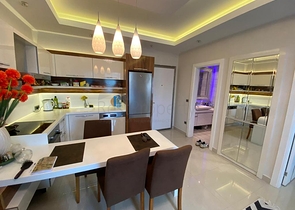 مجمع فاخر - شقة مفروشة -1+1 - في مهموتلار / الانيا 