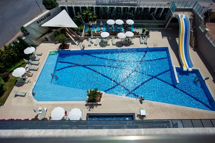 اطلالة بحر مباشرة -مجمع فاخر -شقة مفروشة -في مهموتلار / الانيا 