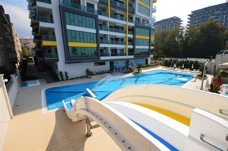 اطلالة بحر مباشرة -مجمع فاخر -شقة مفروشة -في مهموتلار / الانيا 