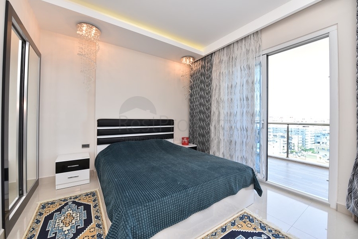 اطلالة بحر مباشرة - مجمع بخدمات 5 نجوم -شقة مفروشة -في مهموتلار / الانيا 