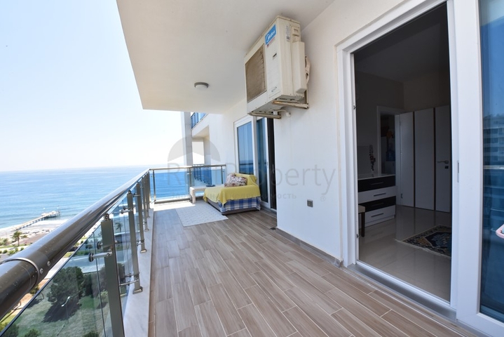 اطلالة بحر مباشرة - مجمع بخدمات 5 نجوم -شقة مفروشة -في مهموتلار / الانيا 