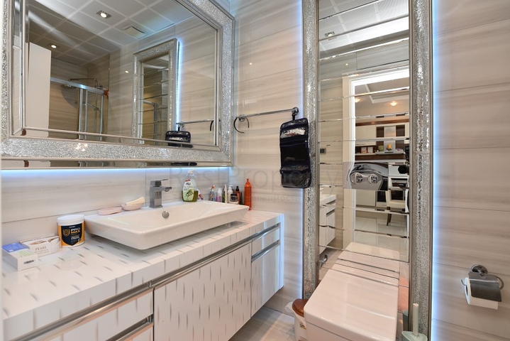 اطلالة بحر مباشرة - مجمع بخدمات 5 نجوم -شقة مفروشة -في مهموتلار / الانيا 