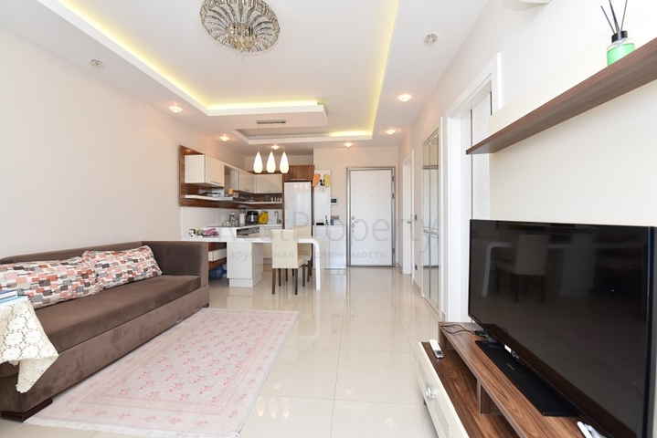 اطلالة بحر مباشرة - مجمع بخدمات 5 نجوم -شقة مفروشة -في مهموتلار / الانيا 