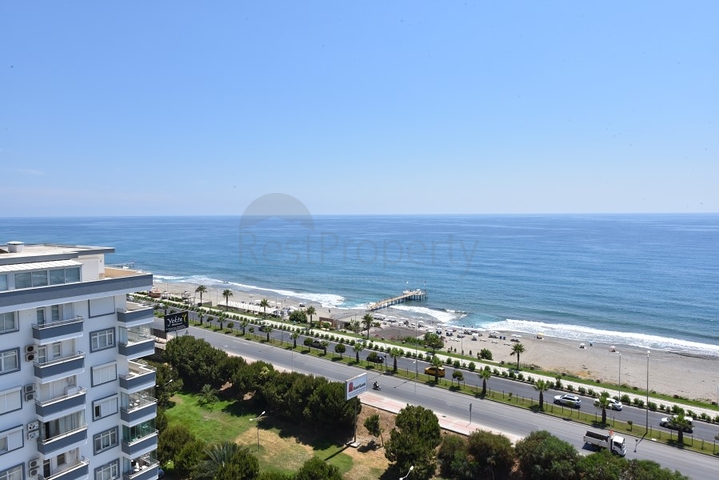 اطلالة بحر مباشرة - مجمع بخدمات 5 نجوم -شقة مفروشة -في مهموتلار / الانيا 