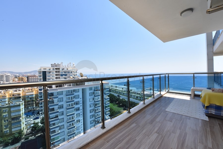 اطلالة بحر مباشرة - مجمع بخدمات 5 نجوم -شقة مفروشة -في مهموتلار / الانيا 