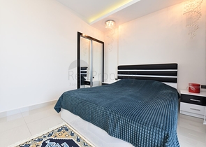 اطلالة بحر مباشرة - مجمع بخدمات 5 نجوم -شقة مفروشة -في مهموتلار / الانيا 