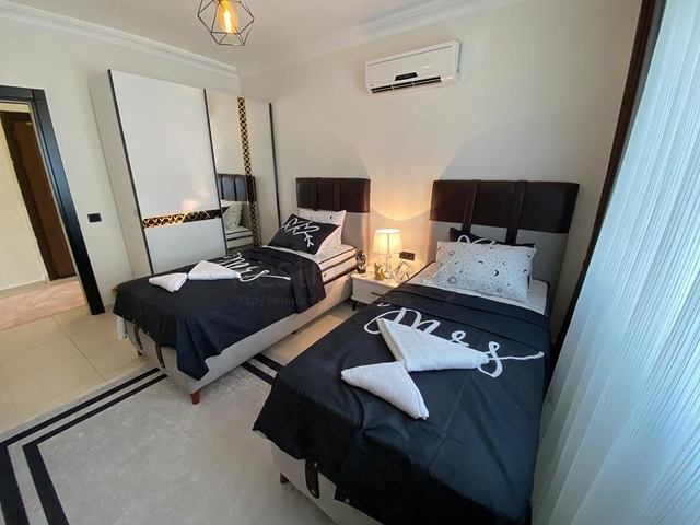 شقة عائلية انيقة -تصميم 1+2 - في مهموتلار / الانيا 