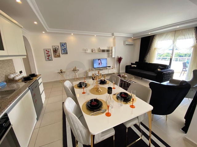 شقة عائلية انيقة -تصميم 1+2 - في مهموتلار / الانيا 