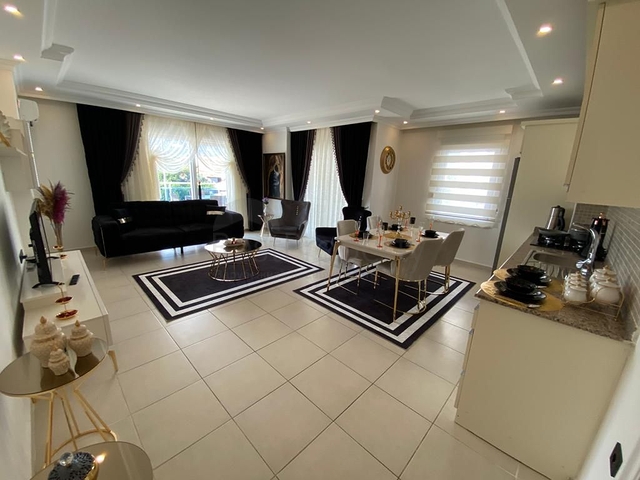 شقة عائلية انيقة -تصميم 1+2 - في مهموتلار / الانيا 