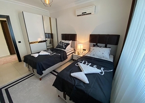 شقة عائلية انيقة -تصميم 1+2 - في مهموتلار / الانيا 