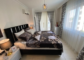 شقة عائلية انيقة -تصميم 1+2 - في مهموتلار / الانيا 