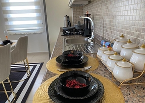 شقة عائلية انيقة -تصميم 1+2 - في مهموتلار / الانيا 