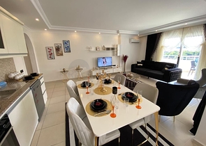 شقة عائلية انيقة -تصميم 1+2 - في مهموتلار / الانيا 