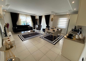 شقة عائلية انيقة -تصميم 1+2 - في مهموتلار / الانيا 