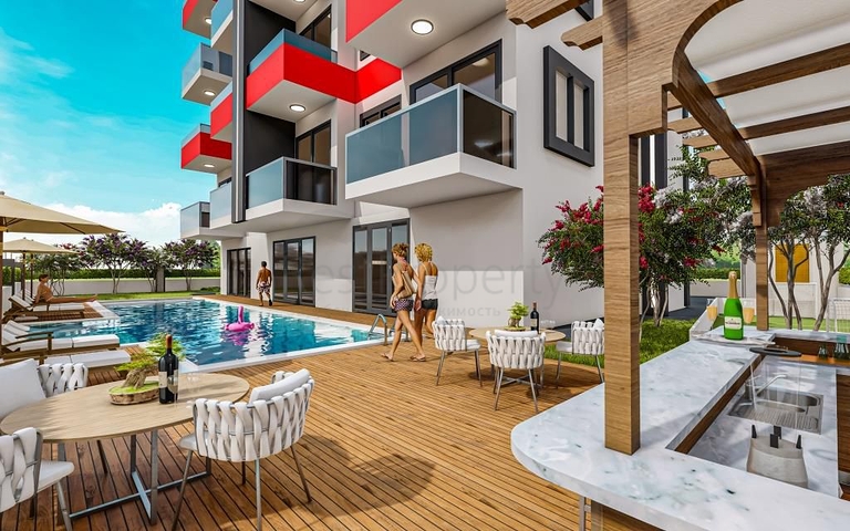 ارخص الاسعار في سوق العقارات - شقق بالاقساط ضمن مجمع في افسلار / الانيا 