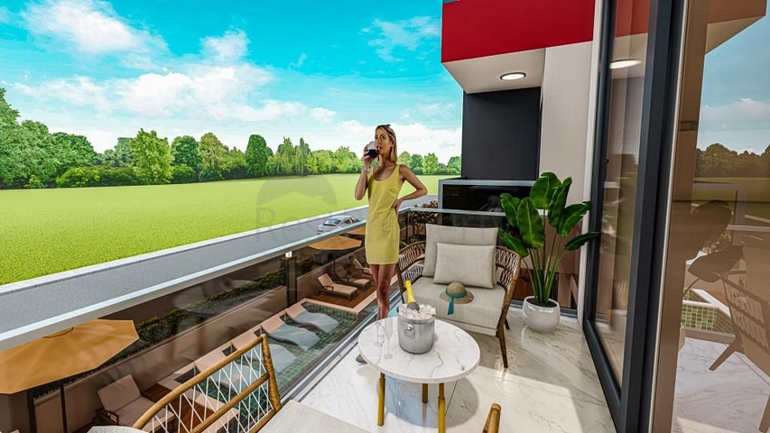 ارخص الاسعار في سوق العقارات - شقق بالاقساط ضمن مجمع في افسلار / الانيا 