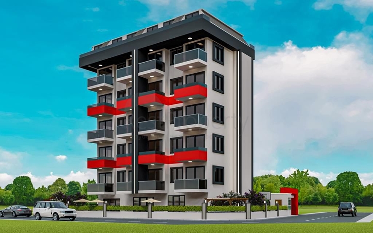 ارخص الاسعار في سوق العقارات - شقق بالاقساط ضمن مجمع في افسلار / الانيا 