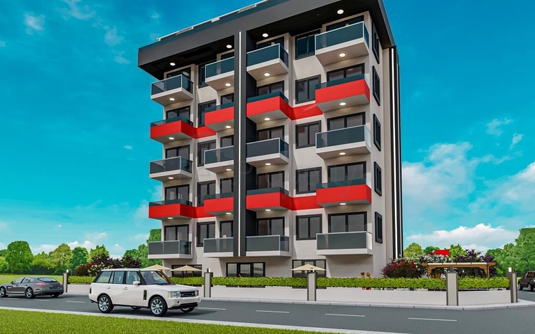 ارخص الاسعار في سوق العقارات - شقق بالاقساط ضمن مجمع في افسلار / الانيا 