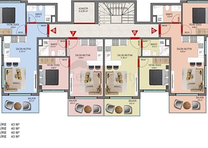 ارخص الاسعار في سوق العقارات - شقق بالاقساط ضمن مجمع في افسلار / الانيا 