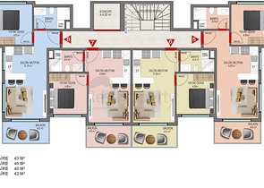 ارخص الاسعار في سوق العقارات - شقق بالاقساط ضمن مجمع في افسلار / الانيا 