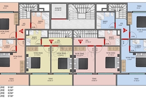 ارخص الاسعار في سوق العقارات - شقق بالاقساط ضمن مجمع في افسلار / الانيا 