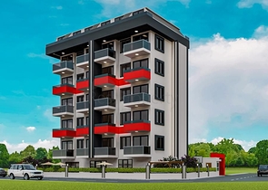 ارخص الاسعار في سوق العقارات - شقق بالاقساط ضمن مجمع في افسلار / الانيا 