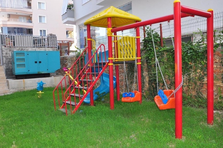 شقة غرفة وصالة - مفروشة - ضمن مجمع انيق - مهموتلار / الانيا 