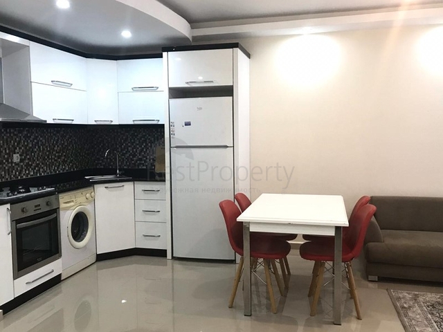 شقة غرفة وصالة - مفروشة - ضمن مجمع انيق - مهموتلار / الانيا 