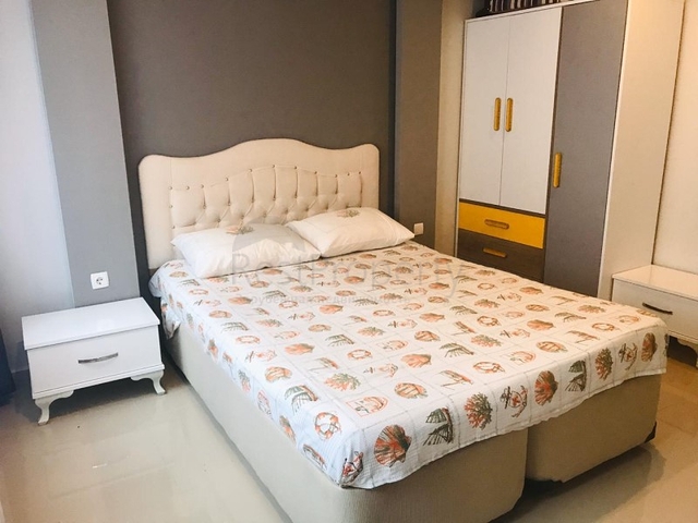 شقة غرفة وصالة - مفروشة - ضمن مجمع انيق - مهموتلار / الانيا 