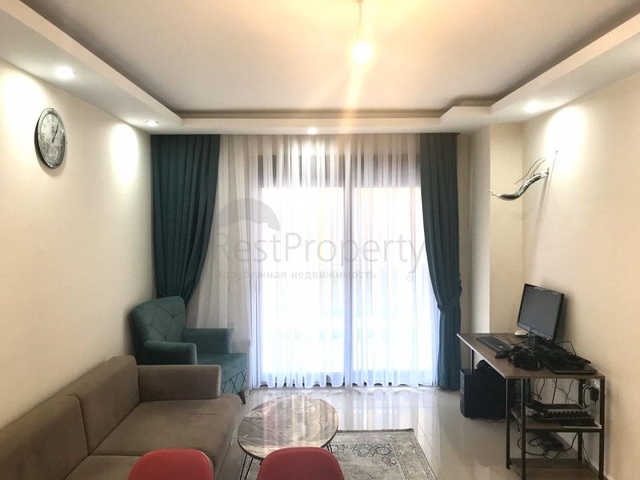 شقة غرفة وصالة - مفروشة - ضمن مجمع انيق - مهموتلار / الانيا 