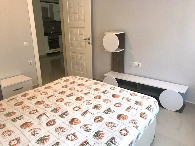 شقة غرفة وصالة - مفروشة - ضمن مجمع انيق - مهموتلار / الانيا 