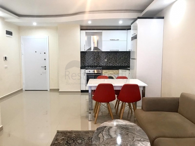 شقة غرفة وصالة - مفروشة - ضمن مجمع انيق - مهموتلار / الانيا 