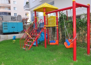 شقة غرفة وصالة - مفروشة - ضمن مجمع انيق - مهموتلار / الانيا 