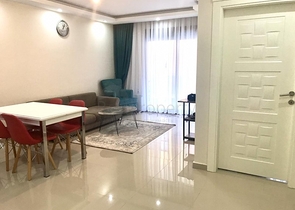 شقة غرفة وصالة - مفروشة - ضمن مجمع انيق - مهموتلار / الانيا 