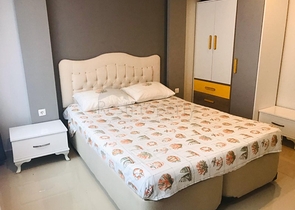 شقة غرفة وصالة - مفروشة - ضمن مجمع انيق - مهموتلار / الانيا 